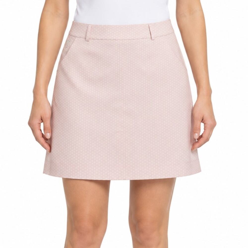 Golfino Pink Star Print Golf Skirt Size 4